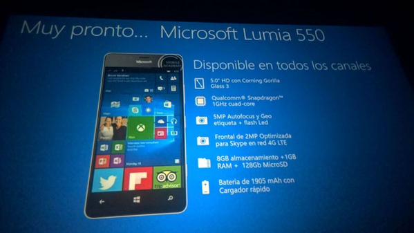  Microsoft Lumia 550 Ana Konu