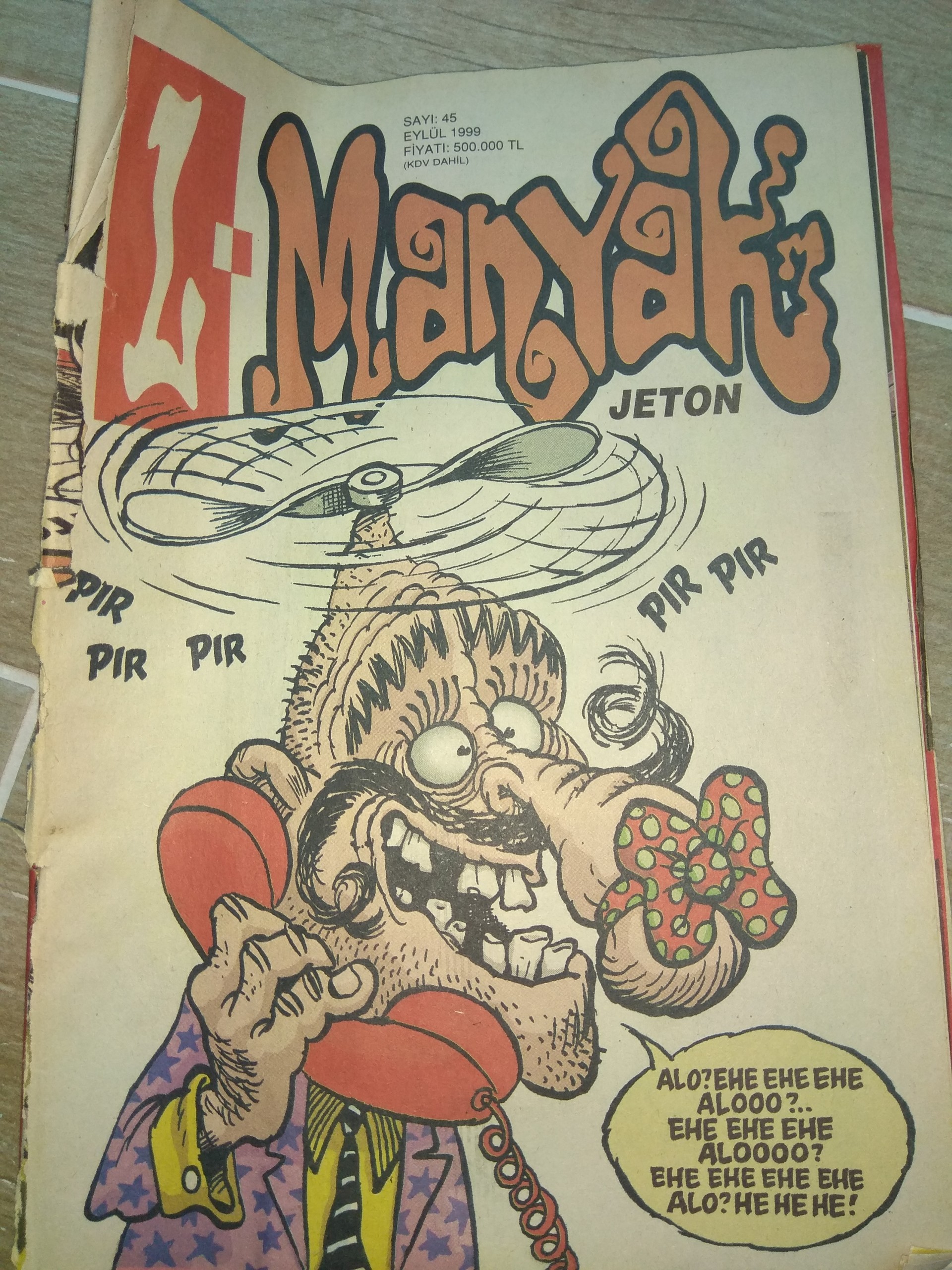 L-Manyak Dergileri 1997-2005 yılları arası serileri