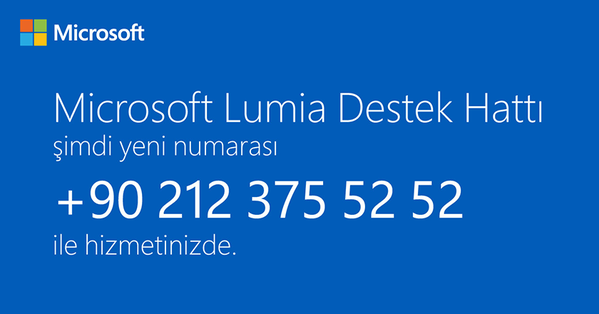  Windows phoneum için Microsoft ile nasıl iletişime geçebilirim ?