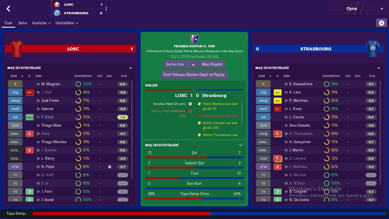 FM 2019 & STRASBOURG & 2.SEZON ŞAMPİYON OLDUK MU?  & MUHAMMET AKYILDIZ