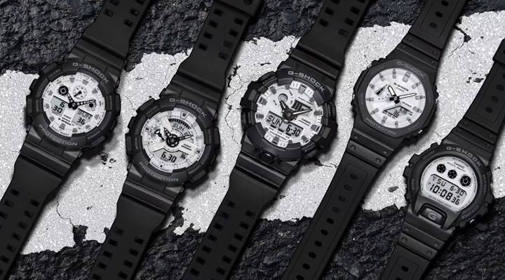 Casio bu sefer de “Black and White” koleksiyonuyla karşımıza çıktı