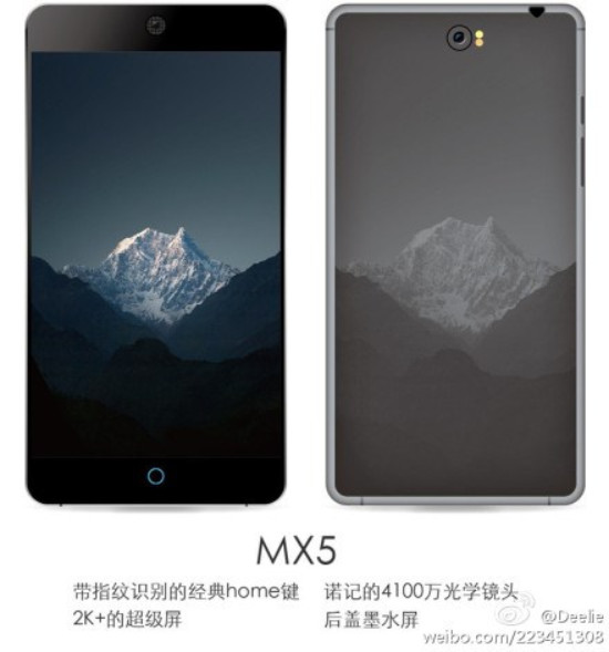 41MP kameralı Meizu MX5 modelinin sızdırıldığı iddia ediliyor