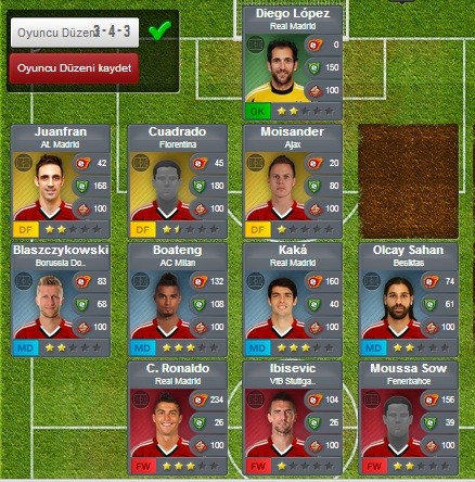 Beşiktaşlılara yeni menejerlik oyunu : Beşiktaş Fantasy Manager 2013 