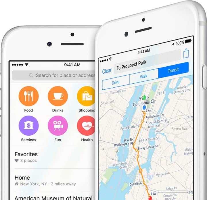 Haritalar servisinin Apple'a büyük etkisi