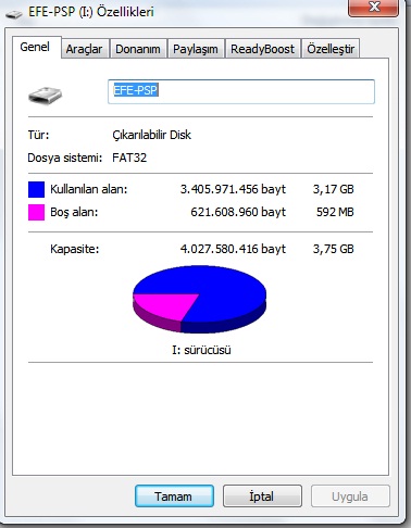  Bilgisayarım memory card i okuyamıyor