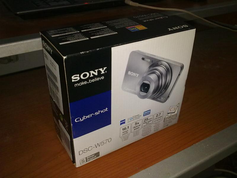  SONY W570 16MP-5xOptik-HDvideo-Panoroma Çekim-25mm Wide Lens