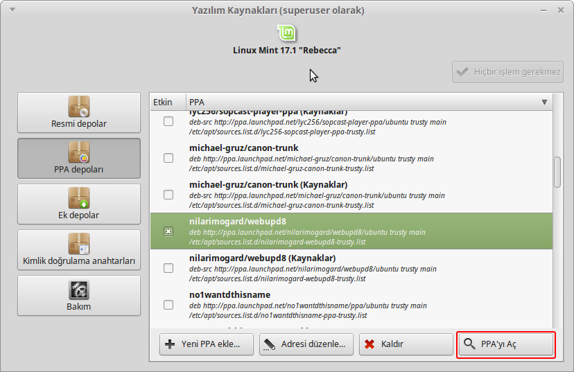  Linux Mint 17.2 Rafaela Sürüm Adayı (RC) ISO Dosyaları Yayınlandı