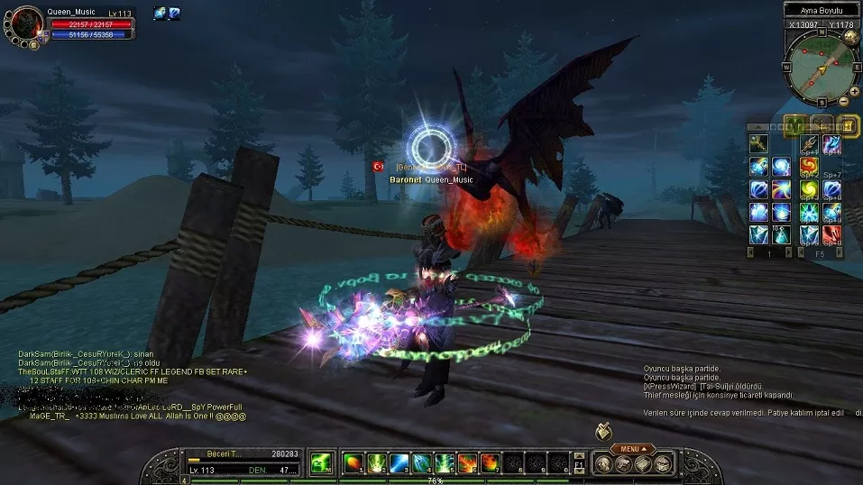  COK ACİLLLLLLLL 115 LVL WİZ/cleric ( MENSA ) 75 TL