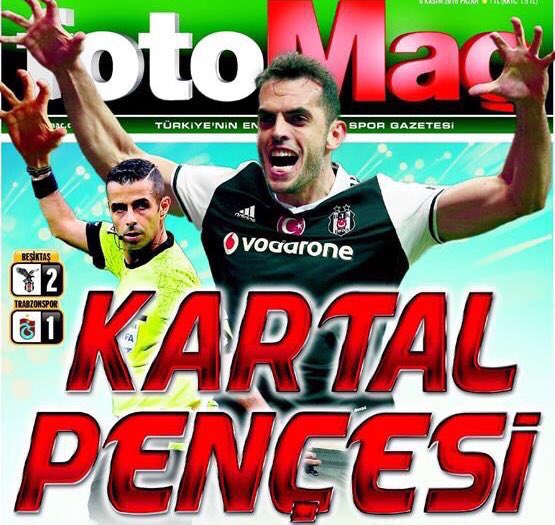 Fanatik gazetesinin maç bitiminde bile Şampiyon BEŞİKTAŞ yazamaması!