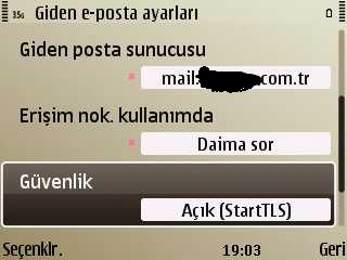 NOKİA E72 Eposta Kurma Sorunu Püf Noktasını Çözdüm
