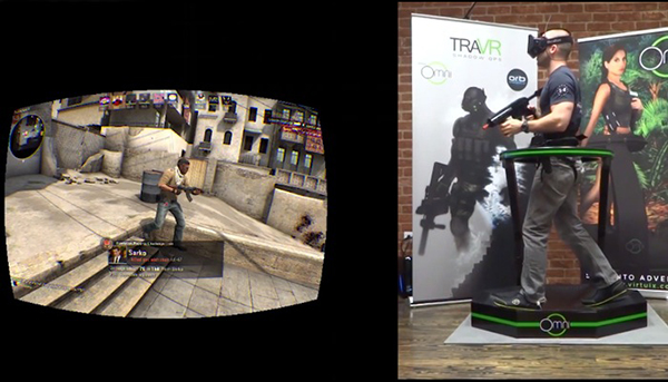 Virtuix Omni ile Oculus Rift'in Counter-Strike Global Offensive temelli yeni videosu yayınlandı
