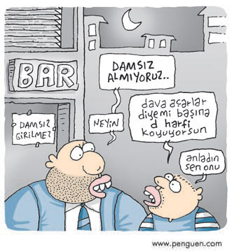 Türkiyedeki Damsız girilmez saçmalığı  Girin