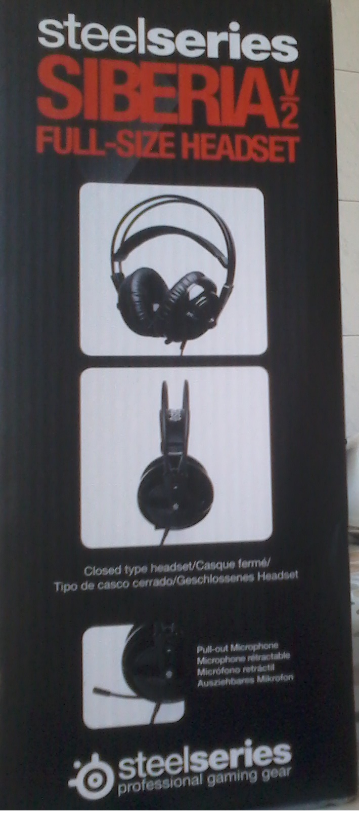  Satılık> SteelSeries Siberia V2 Black Headset
