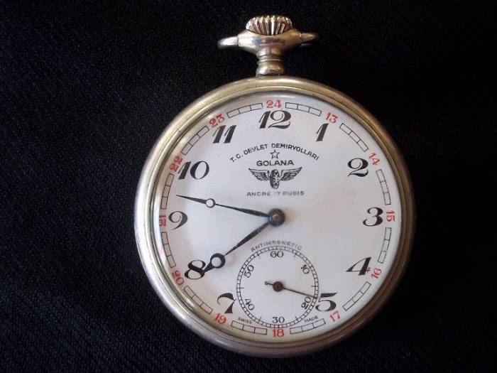 T.C.D.D Golana ancre 17 rubis köstekli saat | DonanımHaber Forum
