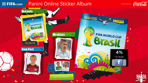  2014 Dünya Kupası Panini Online Sticker Albümü