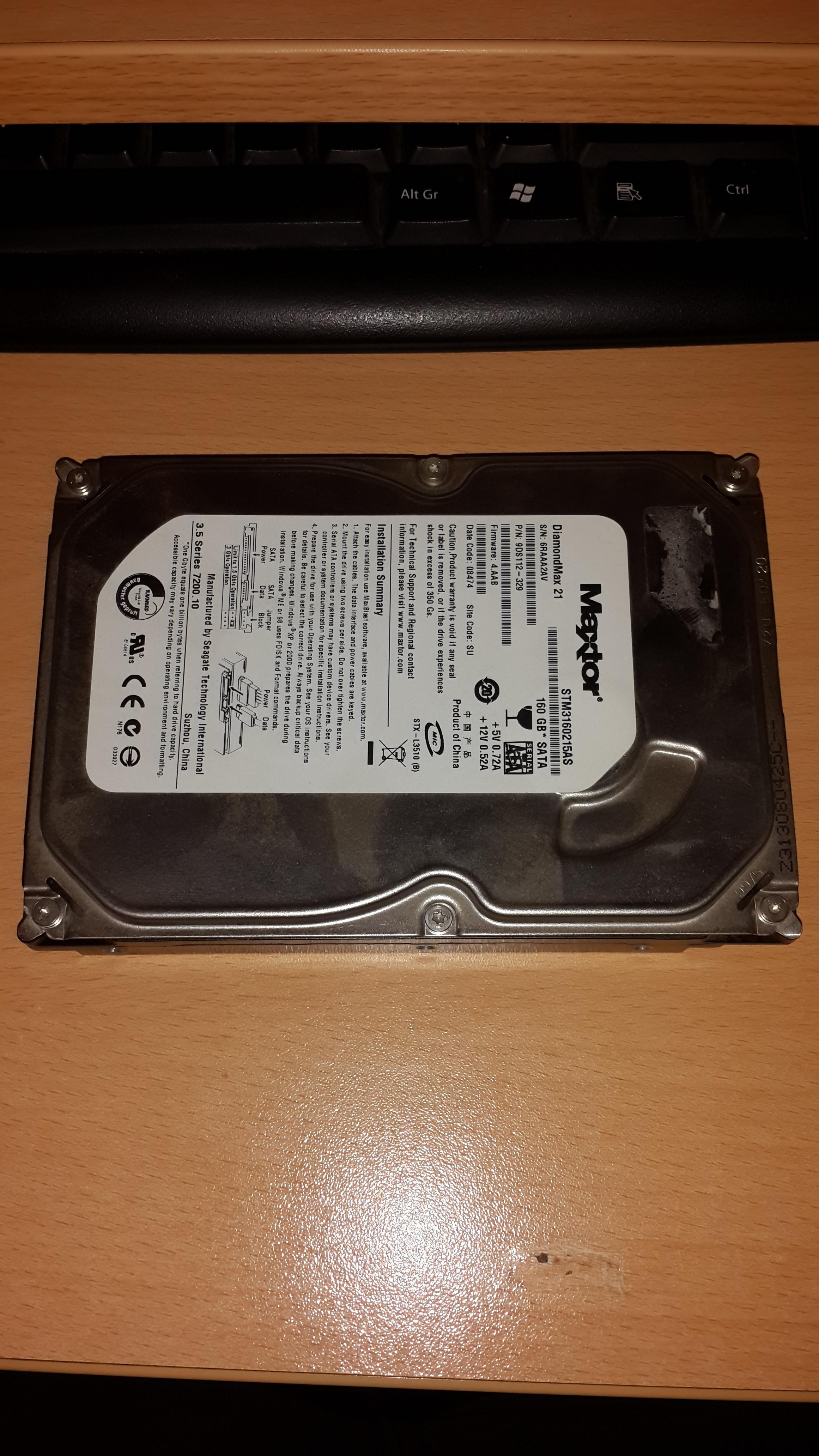 Maxtor DiamondMax 21 160 GB indirim