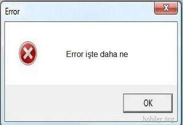  Windows sapıtırsa ne olur? SÜPER :)