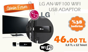  LG AN-WF100 USB ADAPTÖR SINIRSIZ İNTERNET KEYFİ