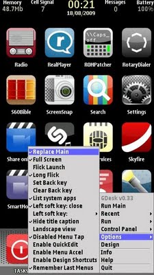  GDesk v0.33g Signed  (Son Sürüm)  Nokia OS9.4 (s60v5) [5800 / N97] Apps