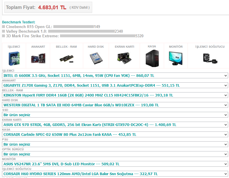  4-4.5 k sistem tavsiyesi