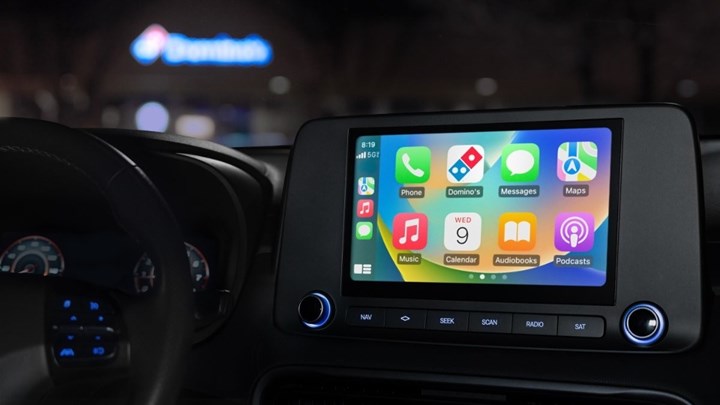 Domino's Pizza uygulaması Apple CarPlay ile entegre oldu