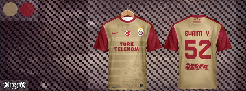  Galatasaray Forma Tasarımlarım