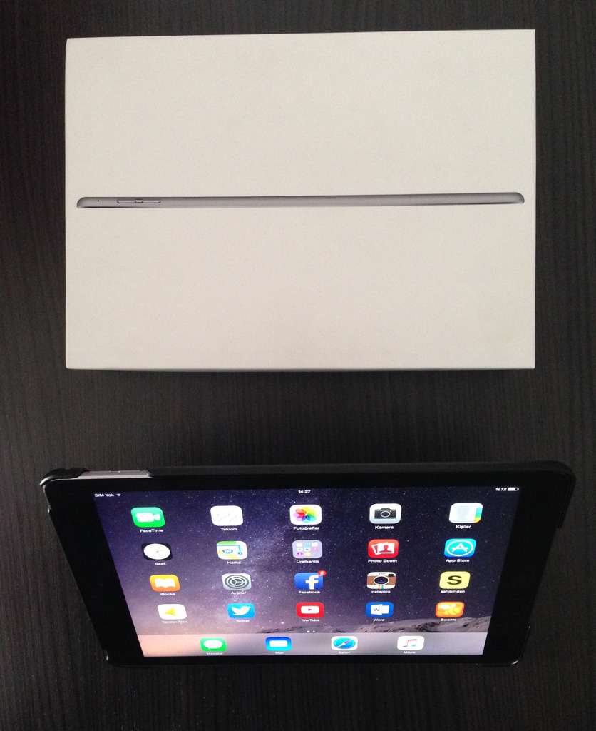  iPad Air2 wifi + Cellular + Garantili SATILDI