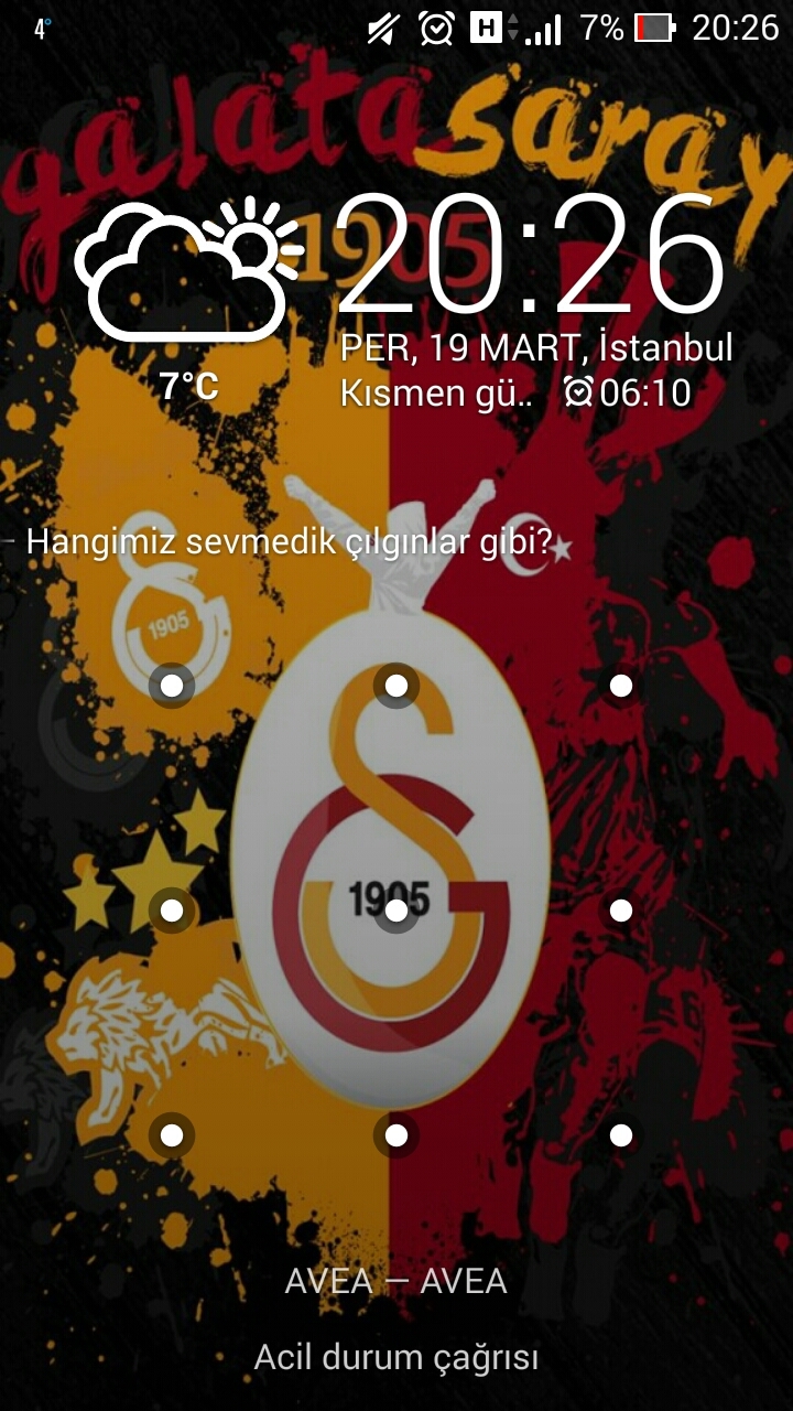  Telefon Lockscreen SS Paylaşımı