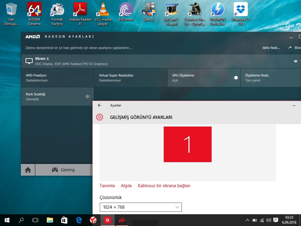  Oyunlar Tam Ekran Olmuyor Laptop w10