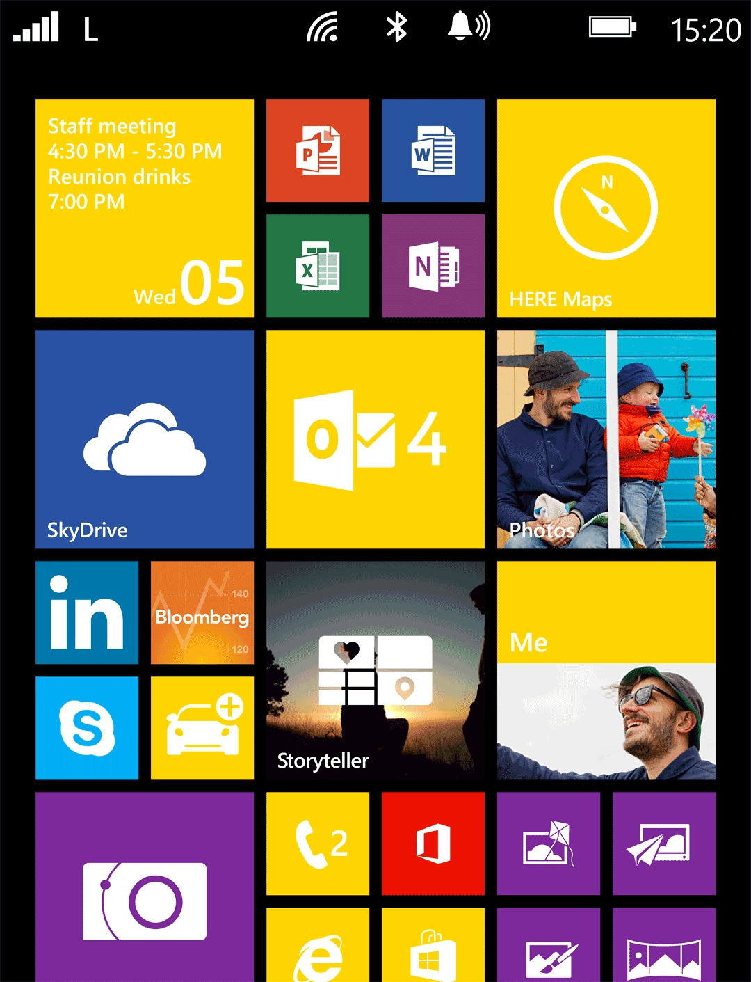  Nokia Lumia 1520 (6' Full HD|20 MP-OIS|2.2 GHZ QC-2 GB RAM|32/64 GB|3400 mAh)