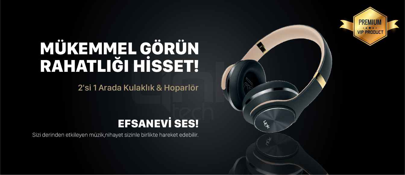 Kulaklık Almayı Düşünenlere - HP6 Premium Kablosuz Kulak Üstü Kulaklık Satışta!