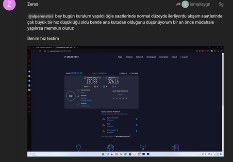 Turknet Gigafiber Akşam Saatlerinde Hız Rezaleti