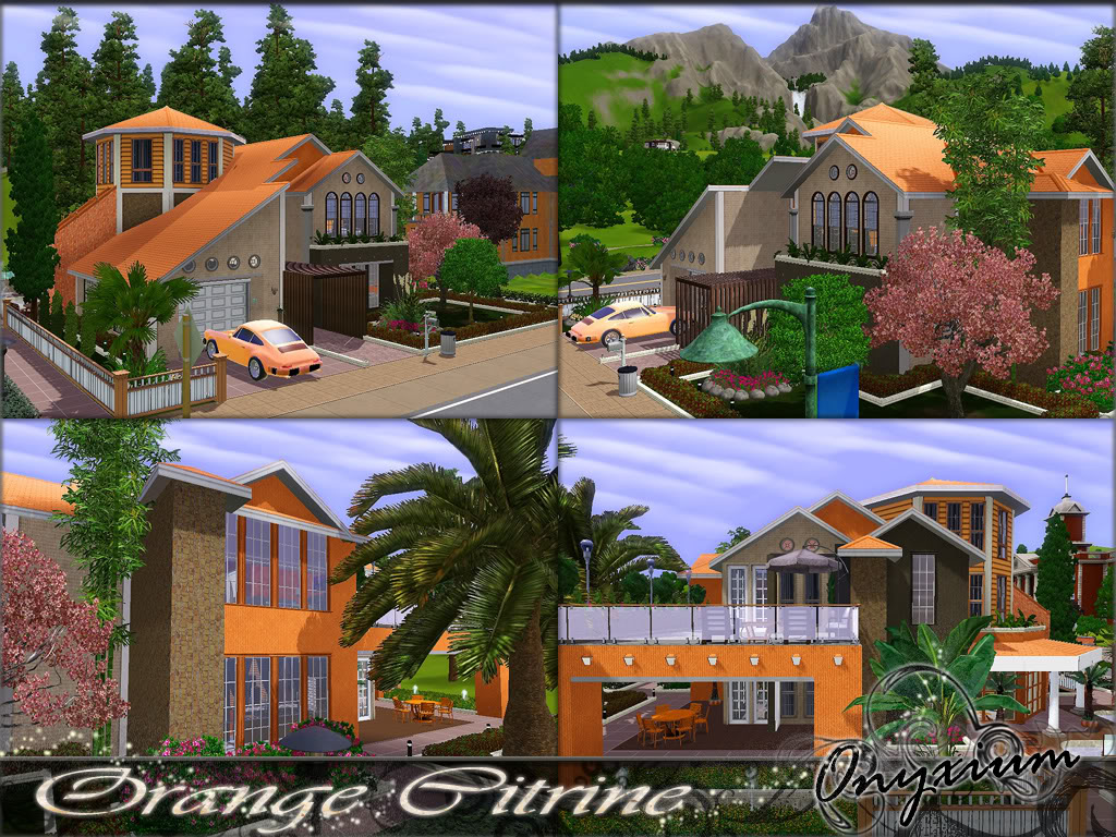  The Sims 3 - Orange Citrine