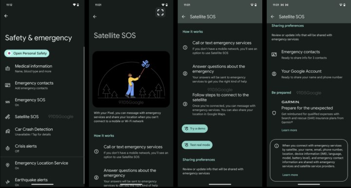 Google Pixel telefonlara uydu SOS özelliği geliyor