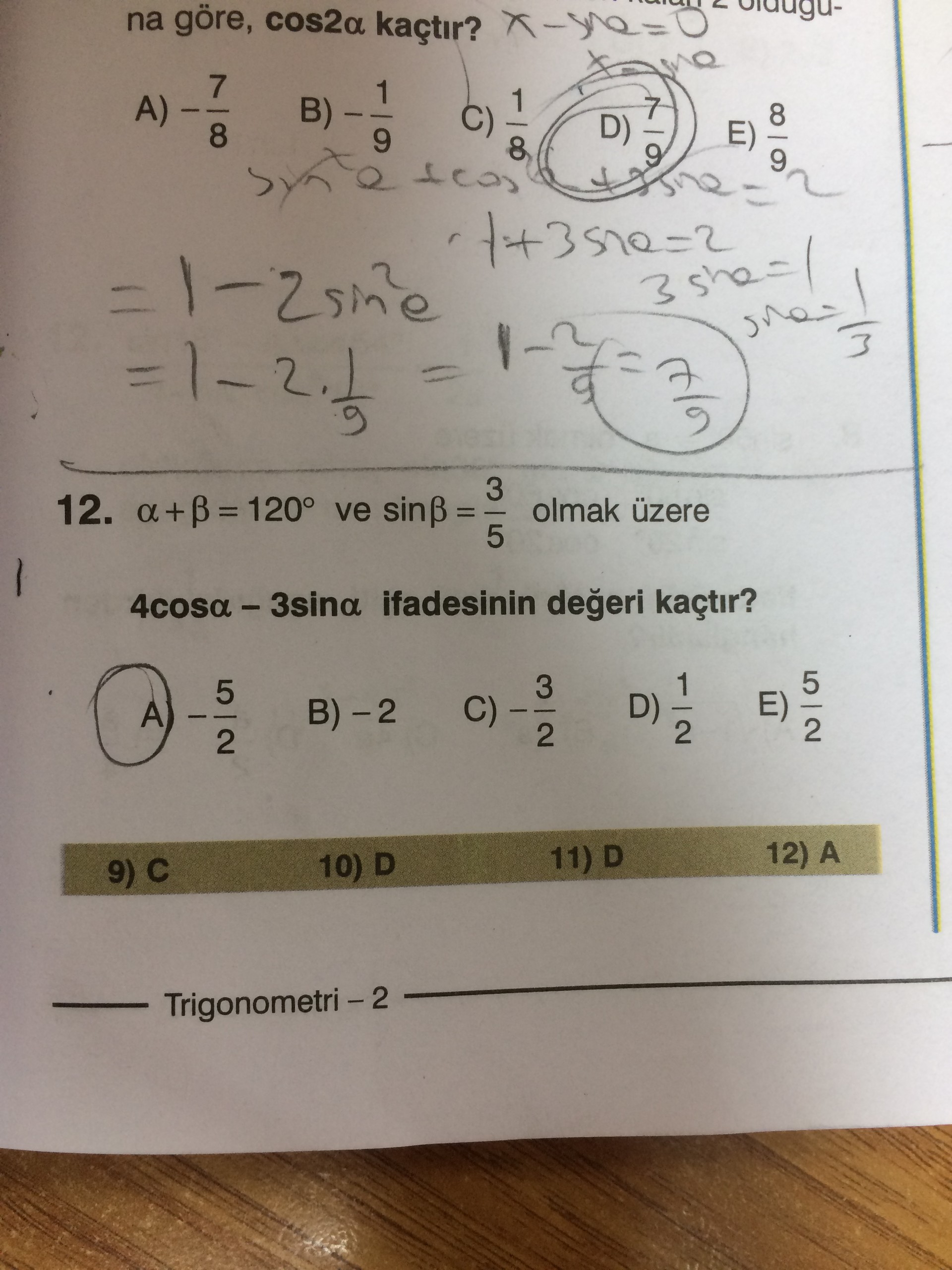 TRİGO USTALARI BURAYA(Apotemi trigo’dan sorularım var!