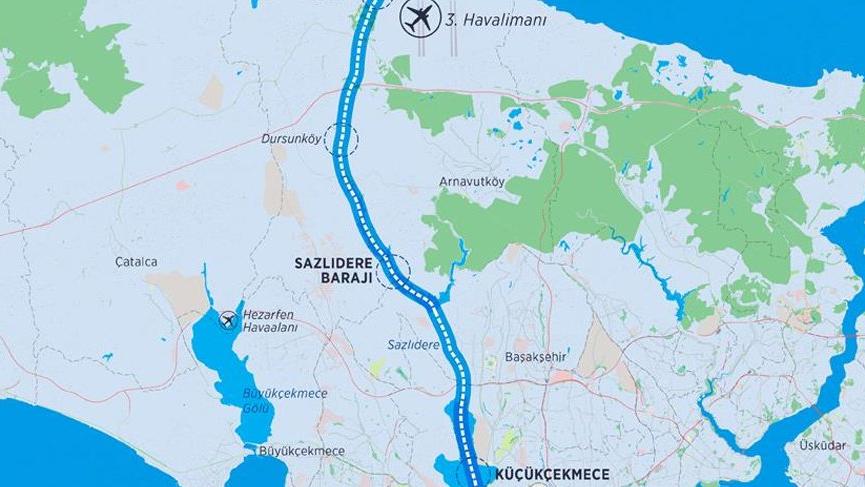 Kanal İstanbul ÇED raporu yayınlandı. 1595 sayfa PDF 133 mb