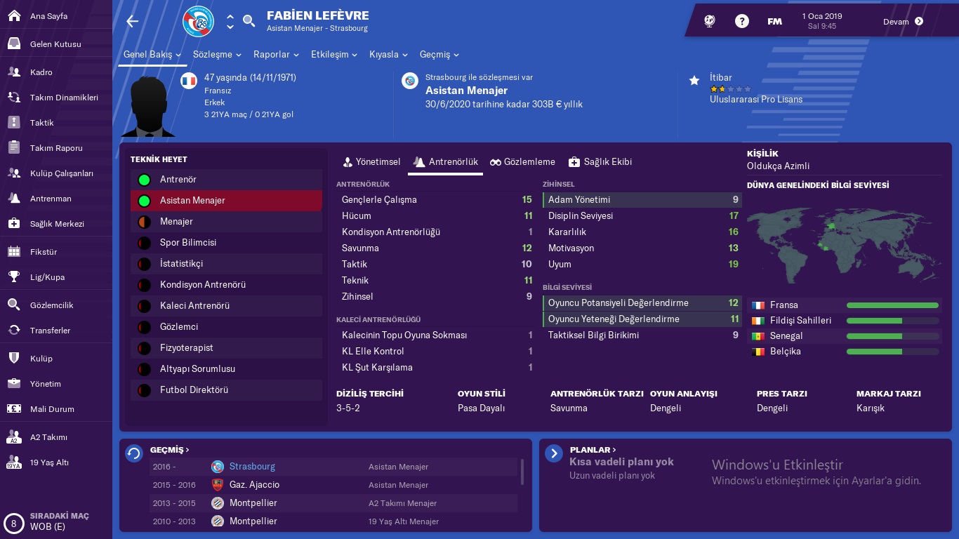 FM 2019 & STRASBOURG & 2.SEZON ŞAMPİYON OLDUK MU?  & MUHAMMET AKYILDIZ