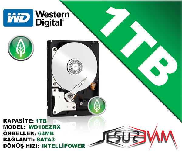 Referans İlanıdır 1TB WD SATA3 HDD