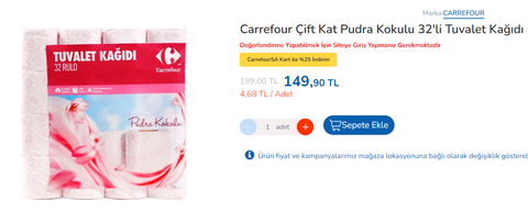 CarrefourSa Kart'la; indirimi yakala