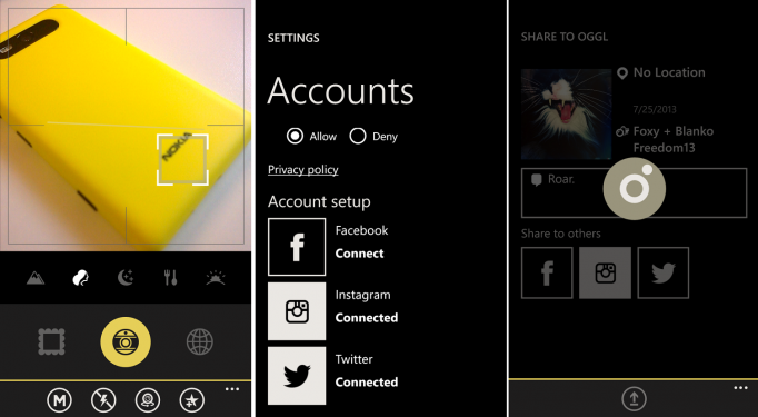  Hipstamatic Oggl ve Oggl PRO, Windows Phone 8 Lumia'lar için yayınlandı!