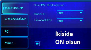  CMSS3D Headphone (X-FI Virtual Surround Headphone) (ALchemy, DS3D)