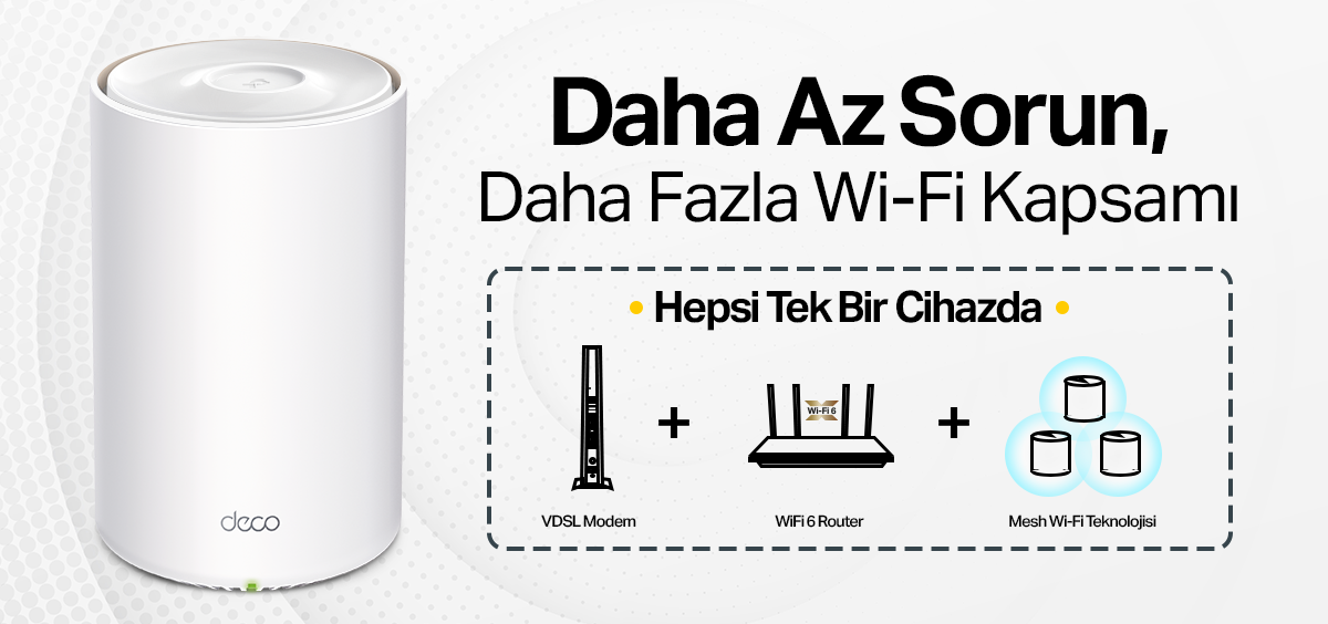 Wi-Fi 6’lı TP-Link Modem Türkiye’de