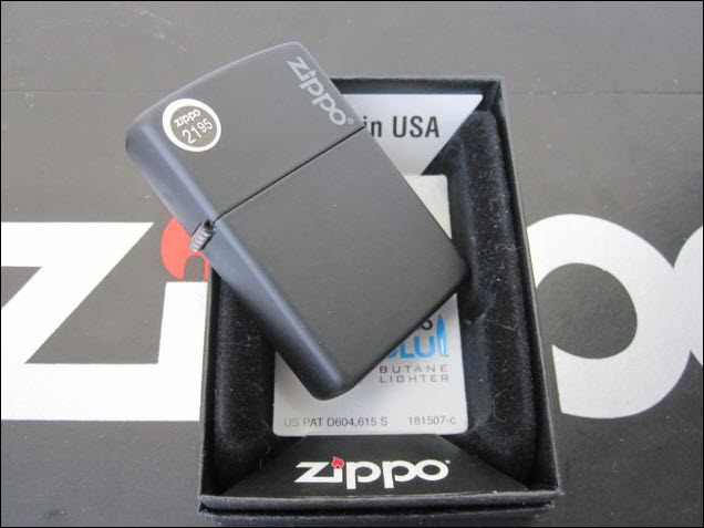  SATILIK Zippo Black Matte