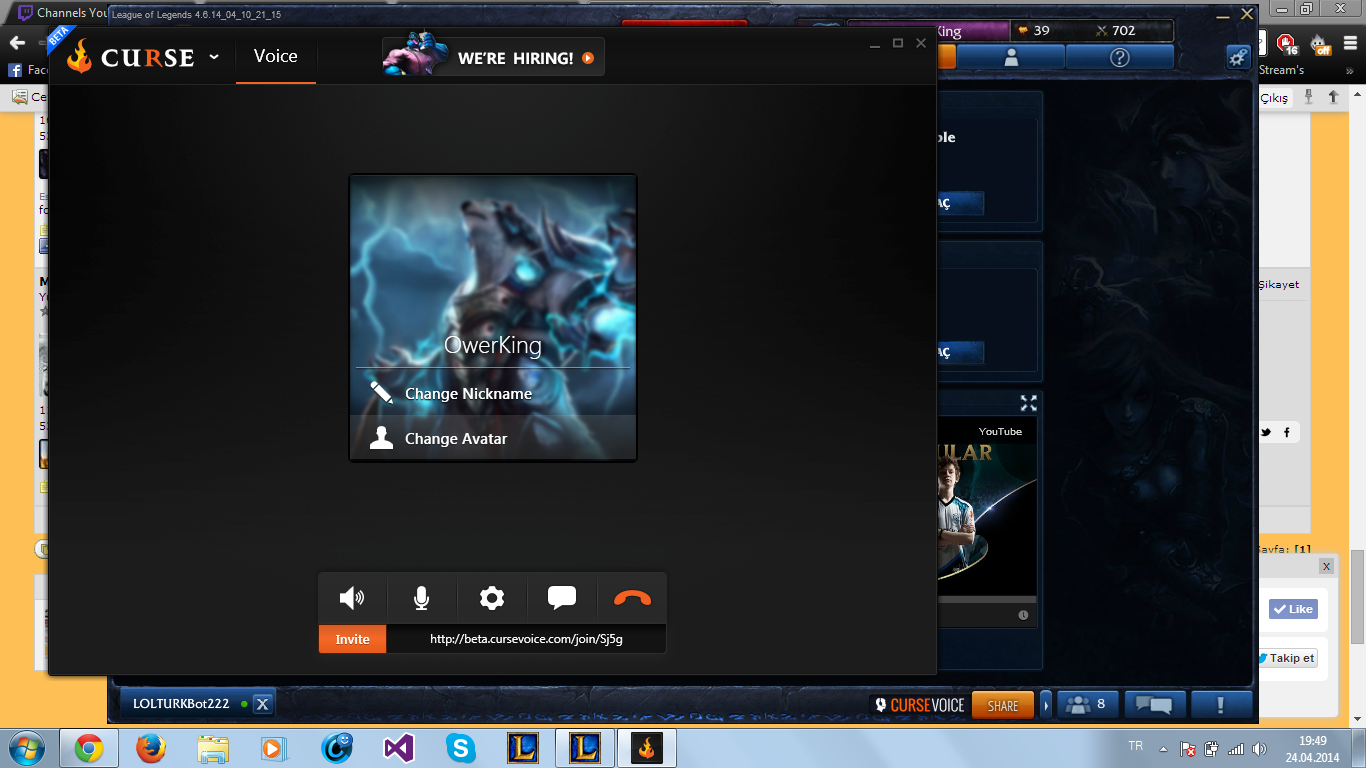  Curse voice hakkında soru.