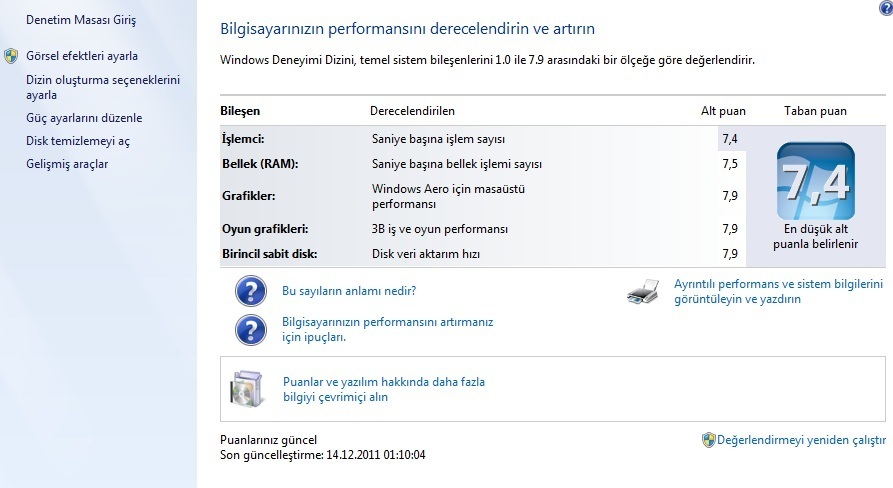  OCZ Agility 3 120 GB SATA III *300 TL* SATIŞ İPTAL