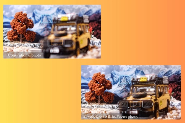 Yeni geliştirilen kamera ile fotoğrafçılıkta odak kavramı değişiyor