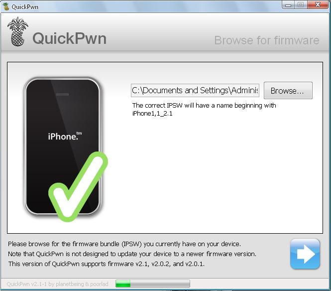  [2.1] iPhone 2G Unlock & 3G Jailbreak | quickPWN
