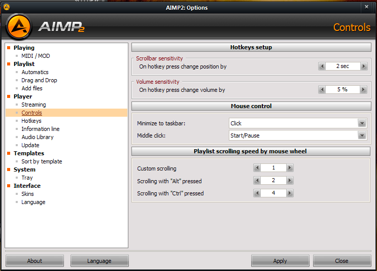 AIMP 4.50 Build 2042 Final Türkçe (31.10.17)