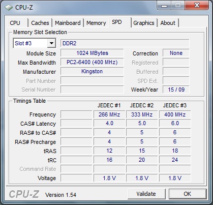  Kingston 1 GB 800 MHZ Değerler Nasıl ???