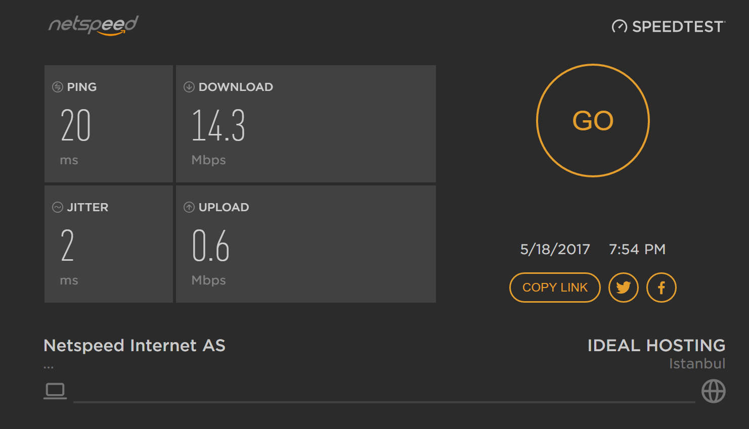 Netspeed - Taahhütsüz Yalın İnternet - Aylık 34 TL